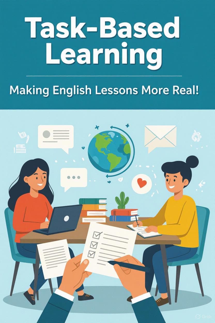 Task-Based Learning - Making English Lessons More Real